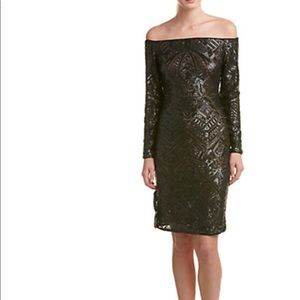 BCBG Maxazaria gunmetal grey Cocktail Dress